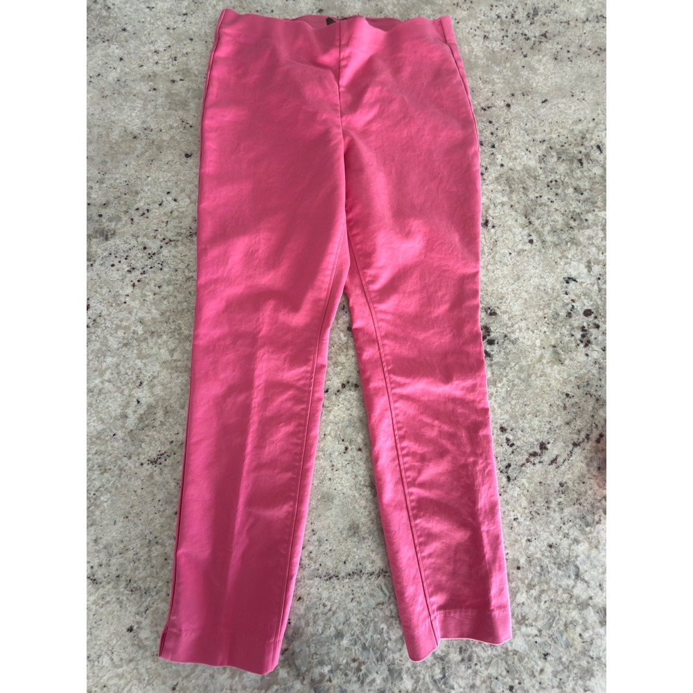 Crosby Size 10 Pink Straight Leg Ankle‎ Pants
